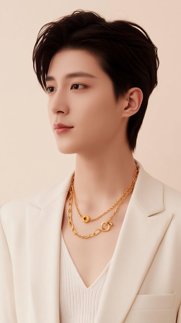 金项链新款图片